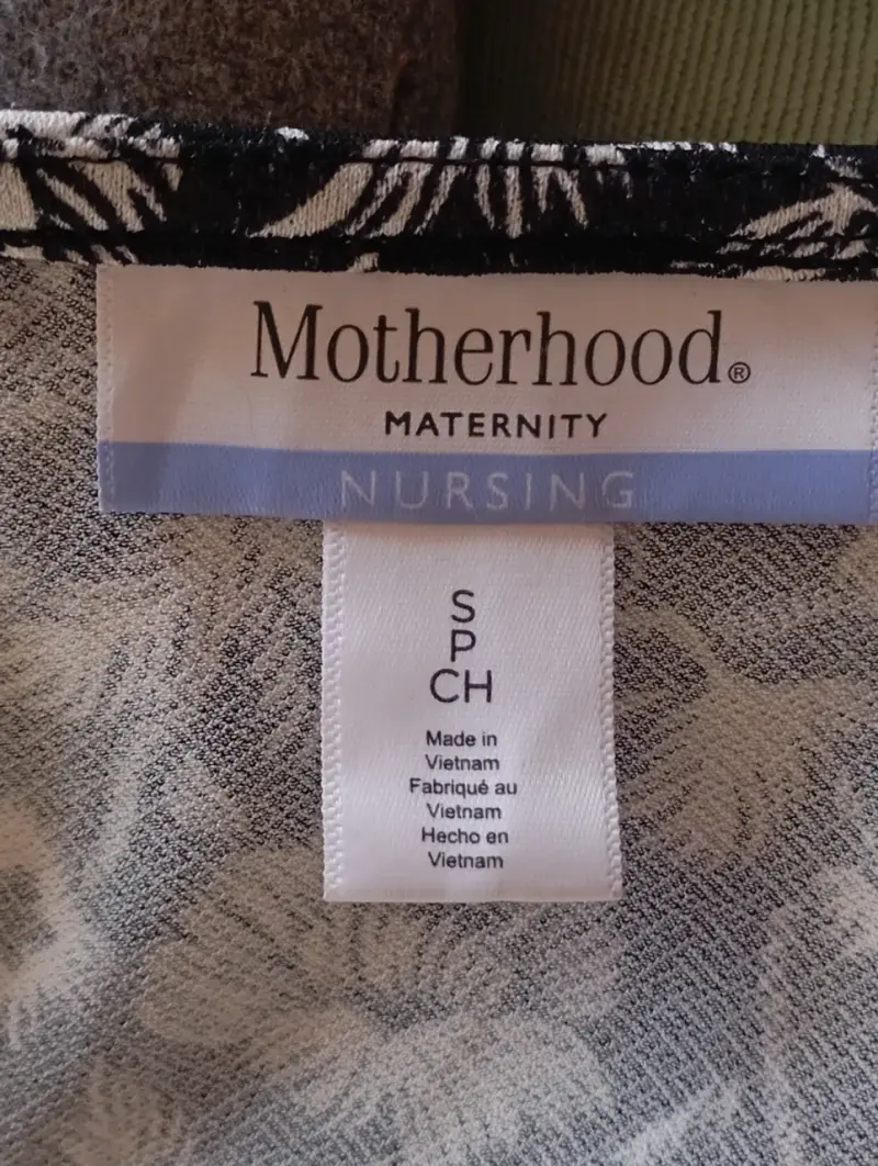 Vestido de lactancia Motherhood estampado floral - 4