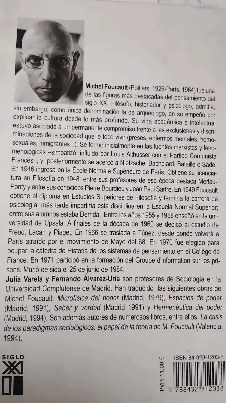 Libro 'La Voluntad de Saber' de Michel Foucault - 2