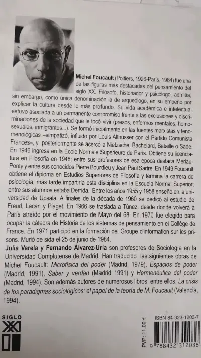 Libro 'La Voluntad de Saber' de Michel Foucault - miniatura 2