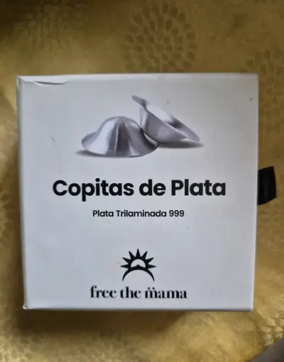 Copitas de Plata Trilaminada 999 para Lactancia - miniatura 1