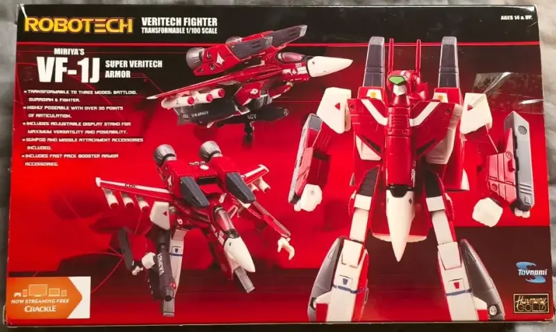 Figura Transformable Robotech VF-1J Escala 1/100 - 2