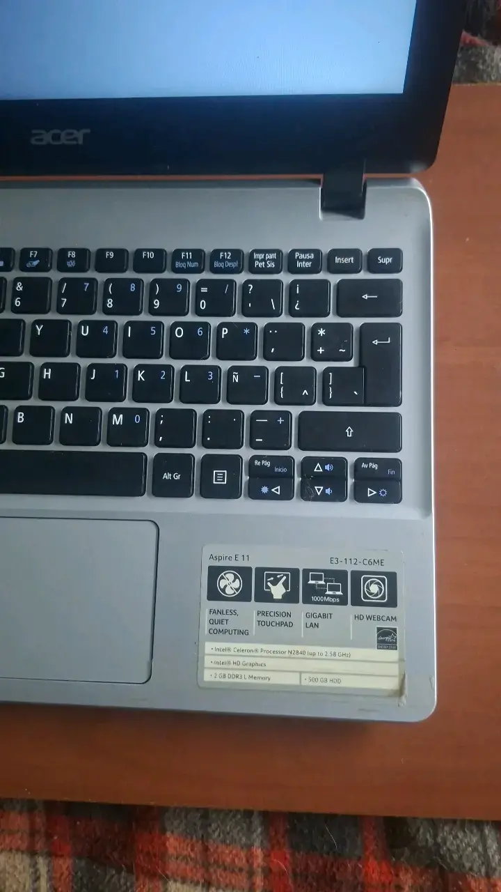 Notebook Acer Intel Core i3 usado - 5