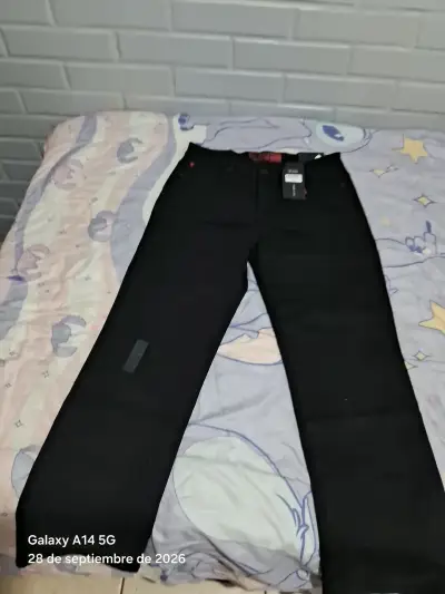 Jeans negros para hombre JJO Denim talla 44 - miniatura 1