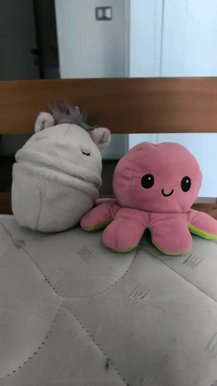 Peluches reversible con mini cerdito - 2