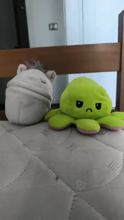 Peluches reversible con mini cerdito - miniatura 3