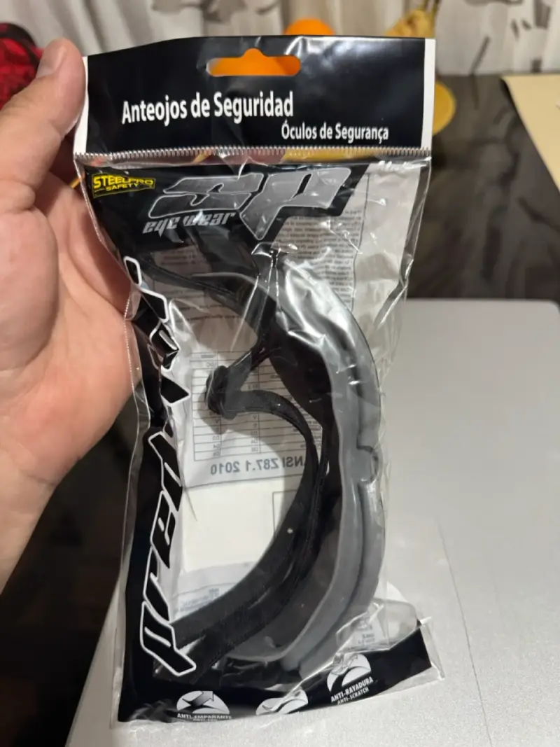 Anteojos de Seguridad Steelpro Predator Gris - 3