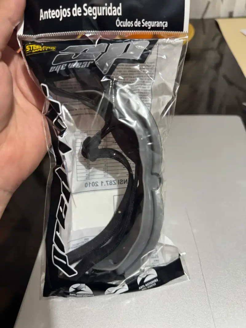 Anteojos de Seguridad Steelpro Predator Gris - 4