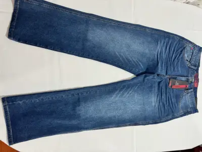 Jeans rectos para hombre JJO Denim azul - miniatura 4