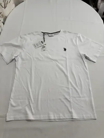 Polera Blanca Casual U.S. Polo Assn Hombre - miniatura 1