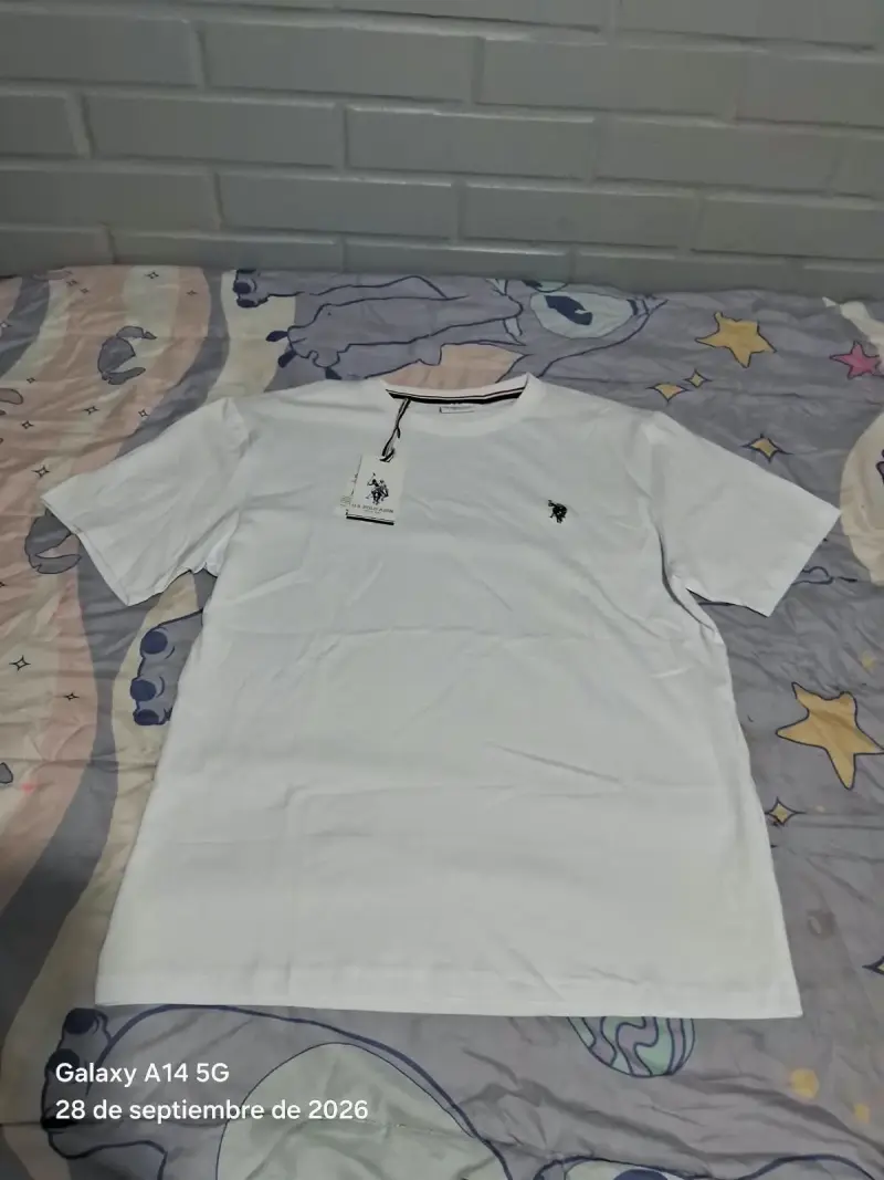 Polera Blanca Casual U.S. Polo Assn Hombre - 2