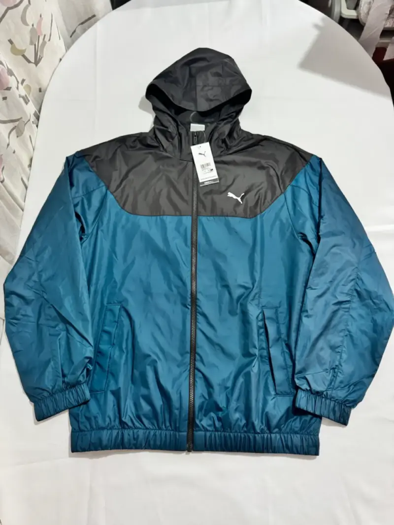 Chaqueta Deportiva Azul con Capucha Puma - 1