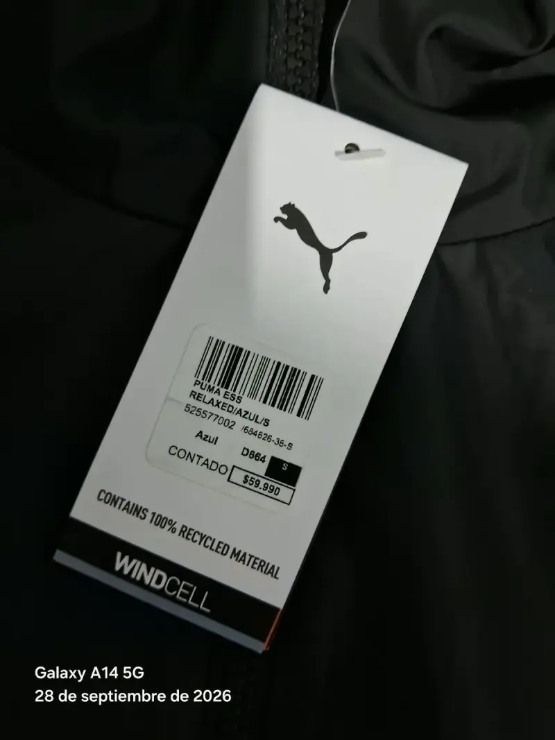 Chaqueta Deportiva Azul con Capucha Puma - 3
