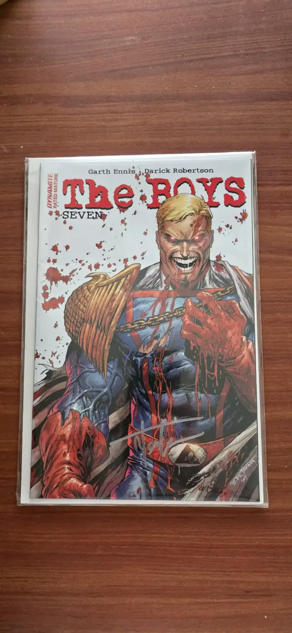 Cómic The Boys #7 firmado con certificado - 1