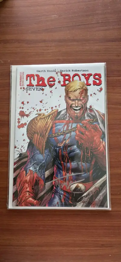 Cómic The Boys #7 firmado con certificado - miniatura 1