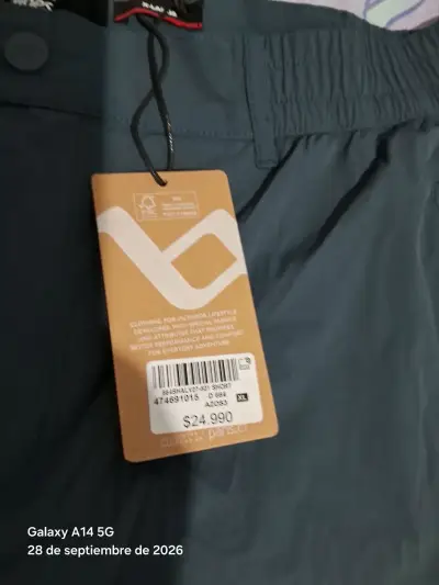 Shorts deportivos para hombre color azul - miniatura 2