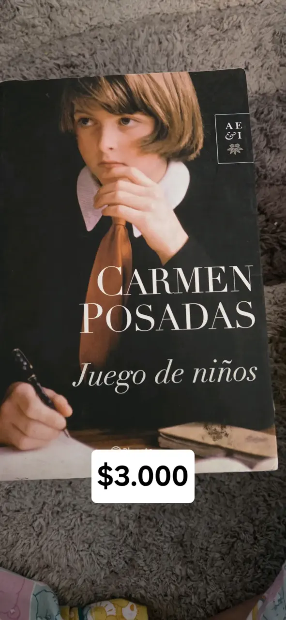 Libro 'Juego de niños' de Carmen Posadas