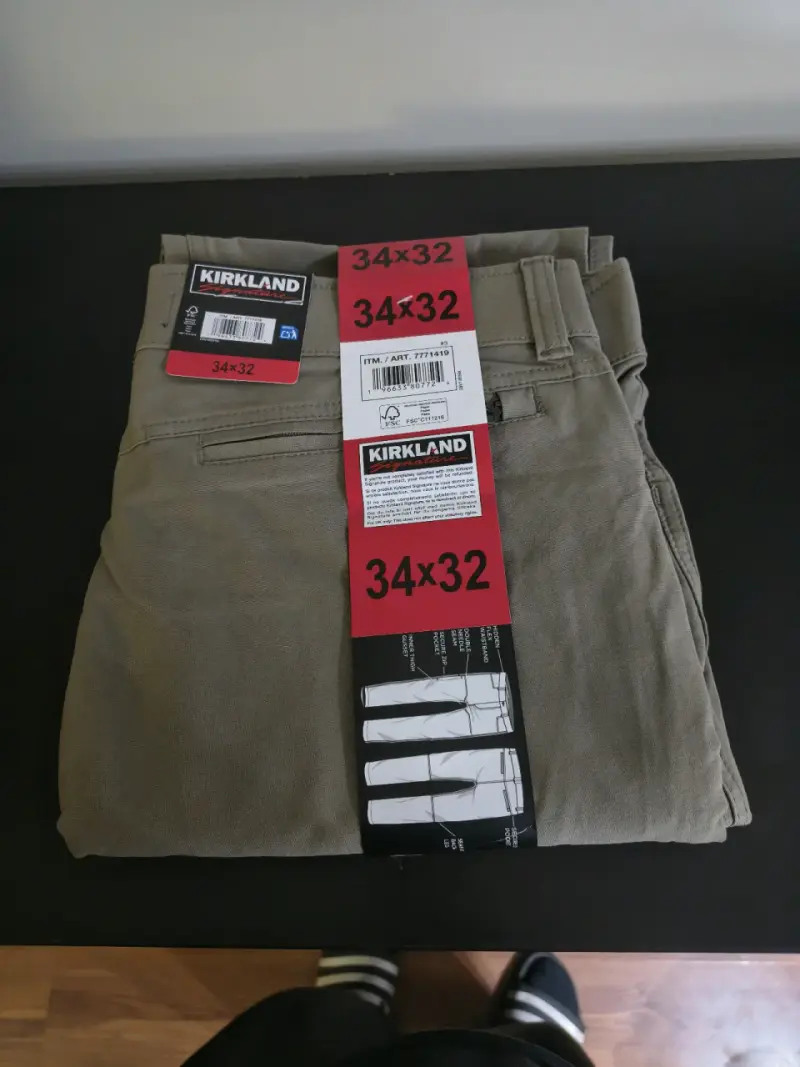 Pantalones Stretch Tech para Hombre Kirkland 34x32 - 2