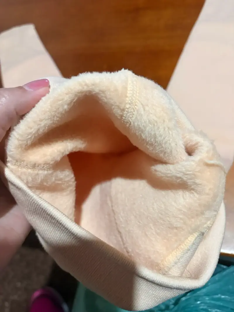 Pantys térmicas color beige para niña - 2