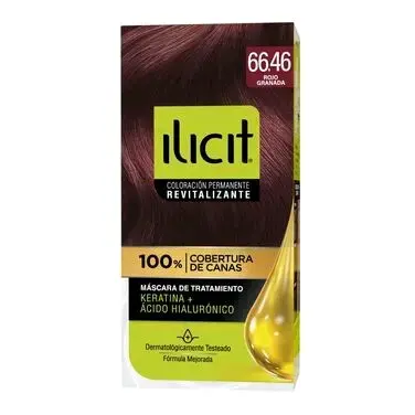 Nuevo✨ Tintura Ilicit Rojo Granada 66.46