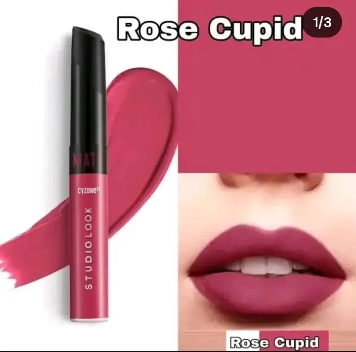 Labial Líquido Mate Cyzone Studio Look Rose Cupid - 2