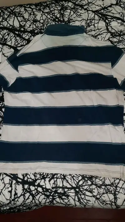 Polera de rayas azul y blanco para hombre talla - miniatura 3