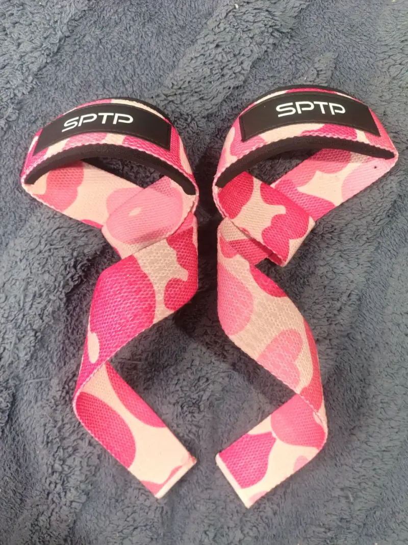 Correas de levantamiento de pesas SPTP camuflaje