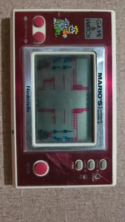 Nintendo Game & Watch Mario's Cement factory 1983 - miniatura 6