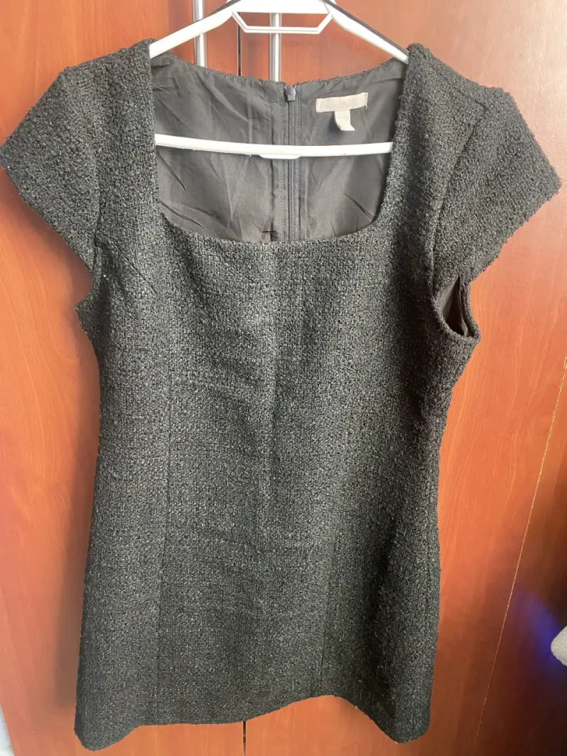 Vestido negro H&M talla M - 1