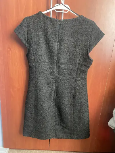 Vestido negro  H&M talla M - miniatura 4