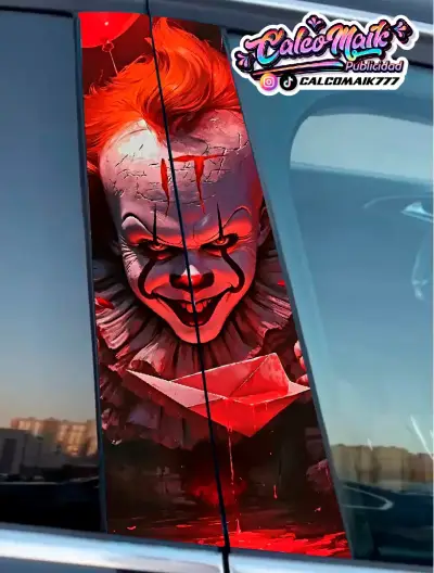 Calcomanías de terror para autos - miniatura 1