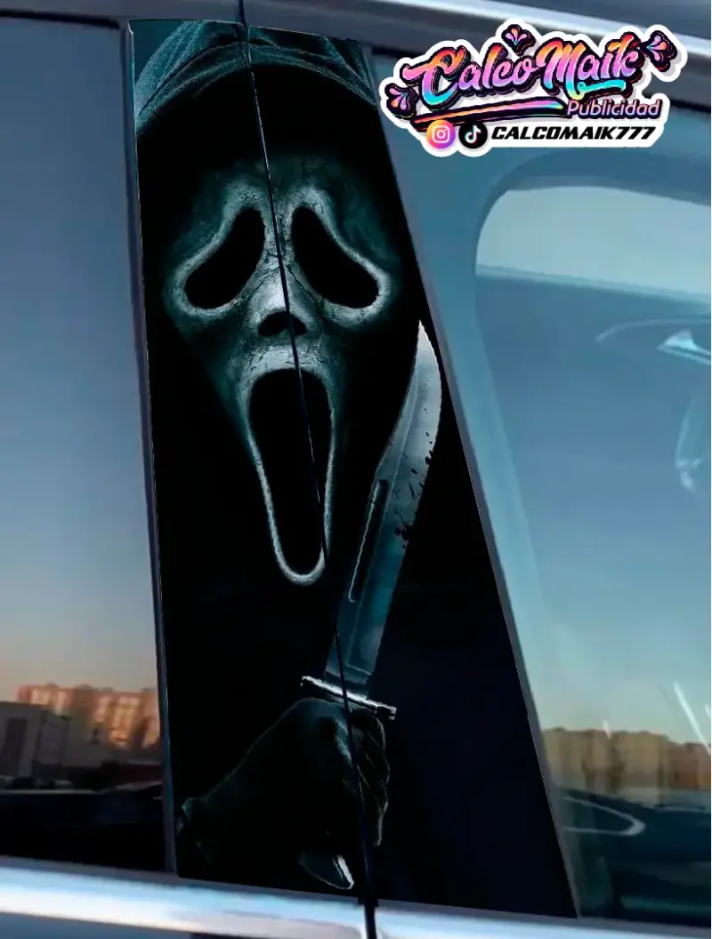 Calcomanías de terror para autos - 6
