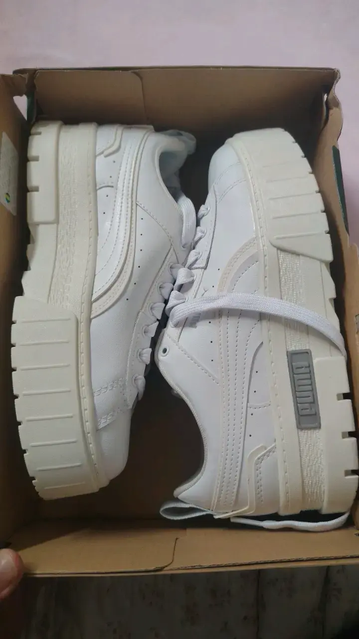 Zapatillas blancas Puma Mayze UT Reflect Mujer - 1