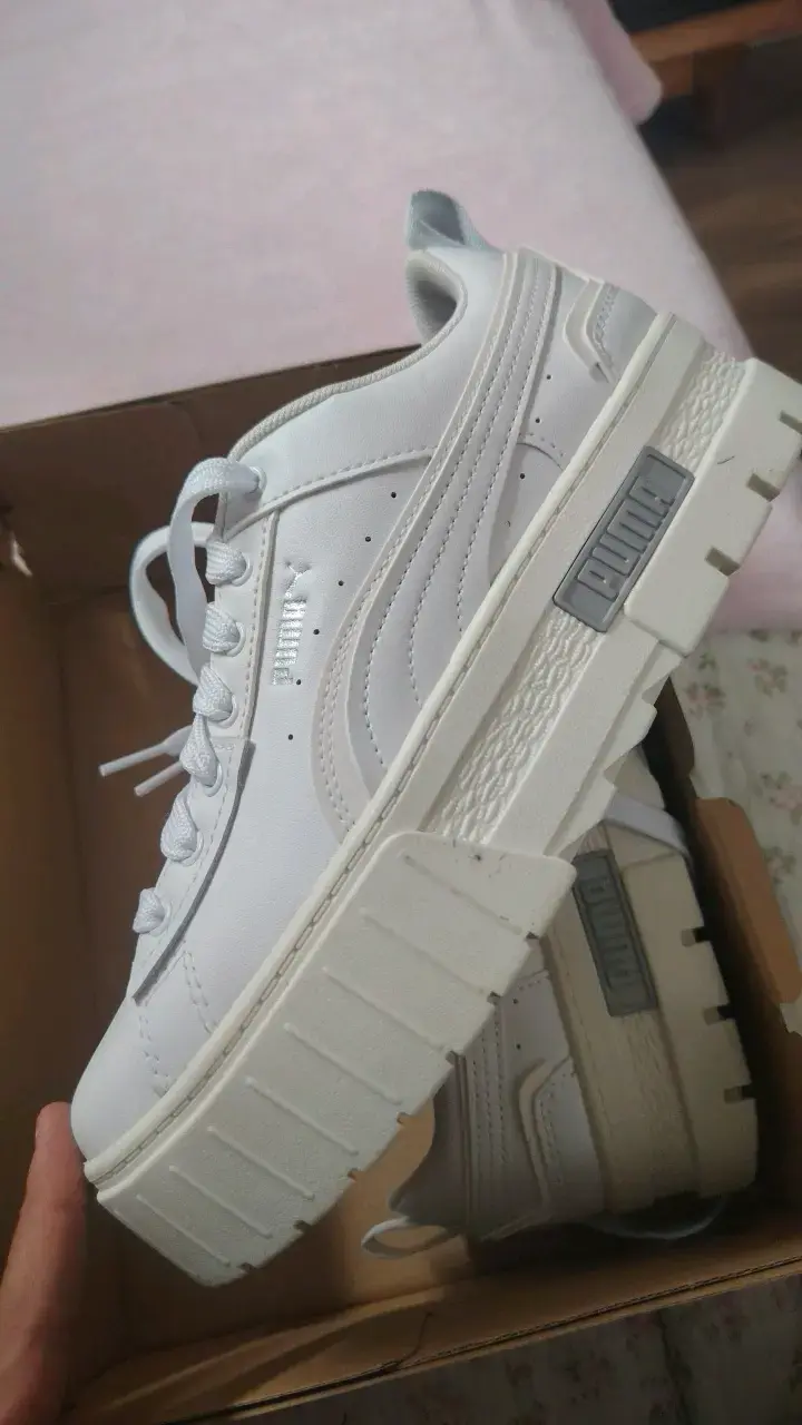 Zapatillas blancas Puma Mayze UT Reflect Mujer - 3