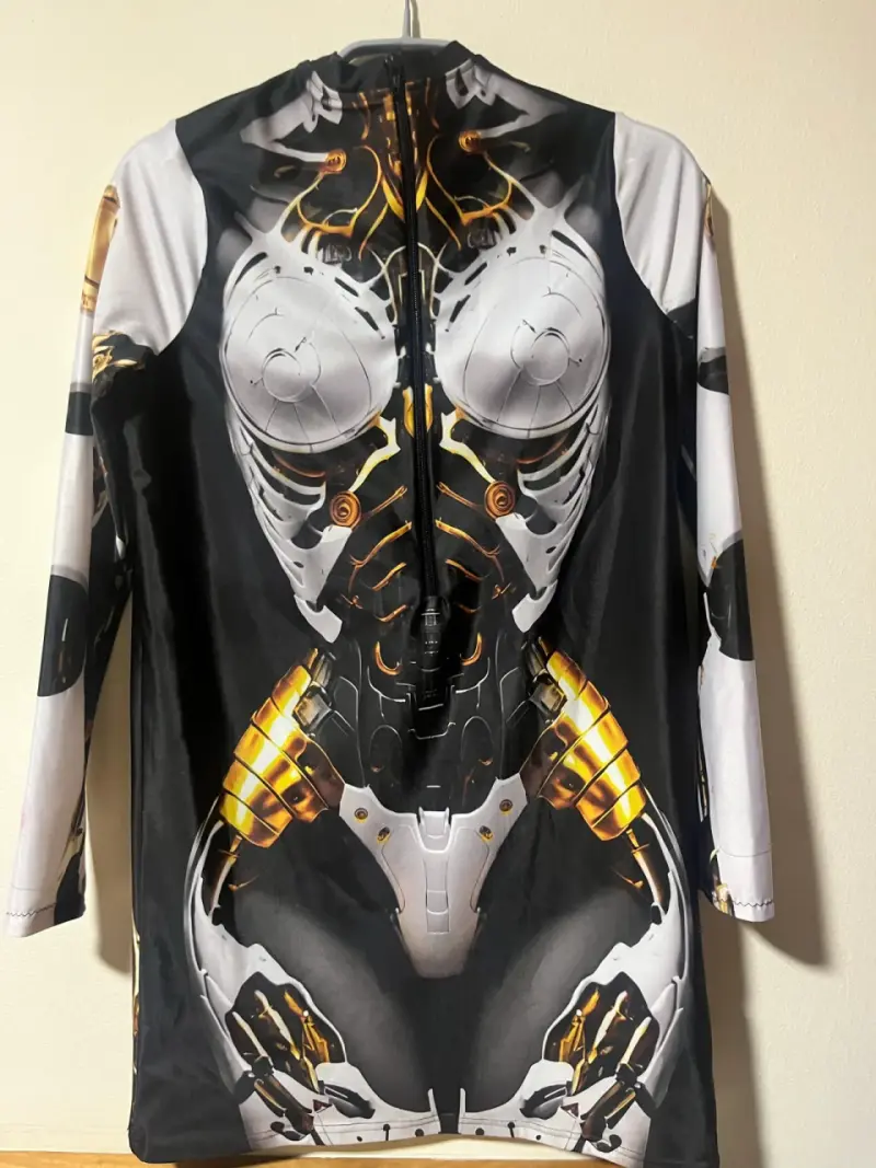 Disfraz de robot futurista unisex ILÍCITA - 1
