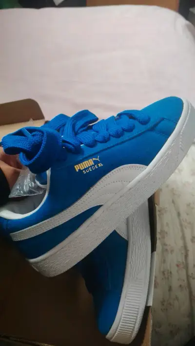 Zapatillas Puma Suede XL Jr Azul - miniatura 3