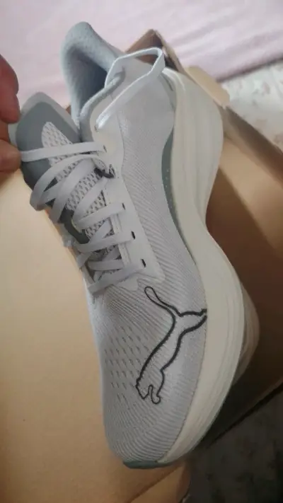 Zapatillas deportivas Puma blancas para mujer - miniatura 3