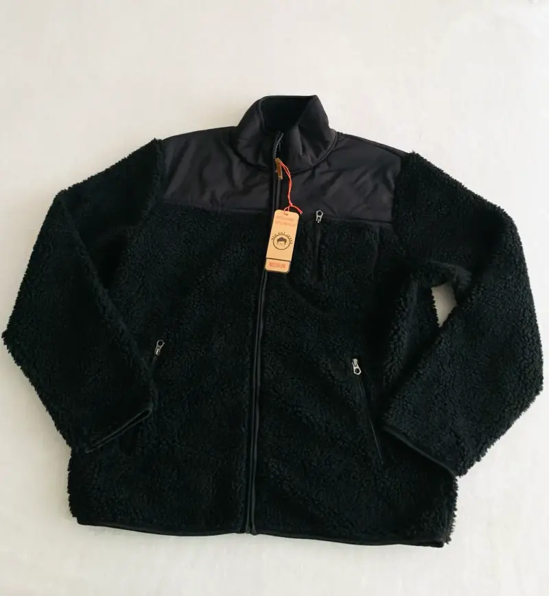 Chaqueta sherpa con cierre para hombre - 1