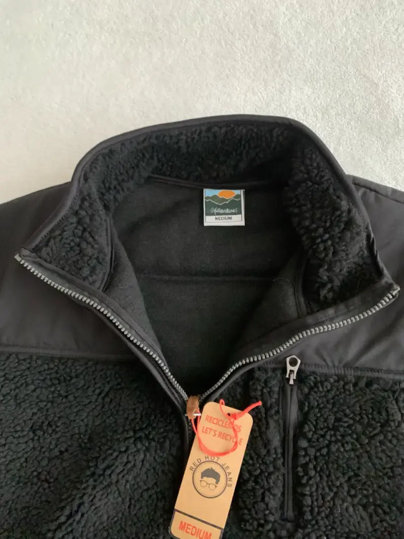 Chaqueta sherpa con cierre para hombre - 4