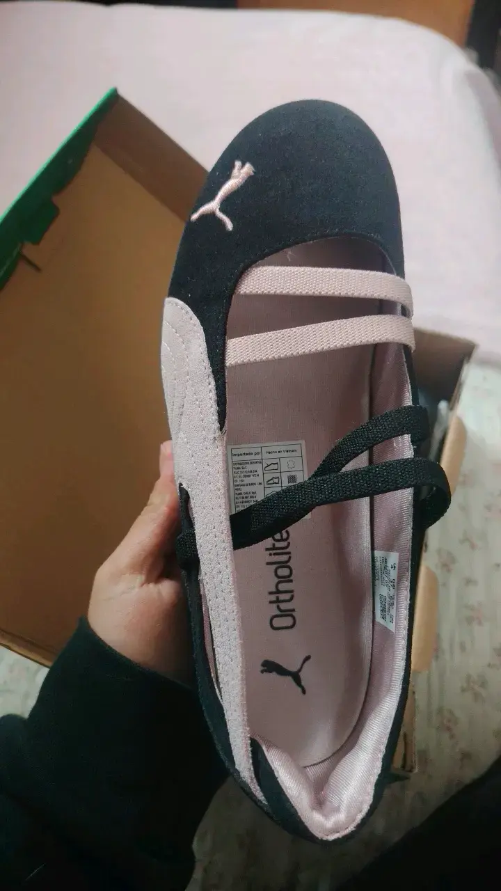 Zapatillas Puma Speedcat Ballet Mujer Negro-Rosa - 3