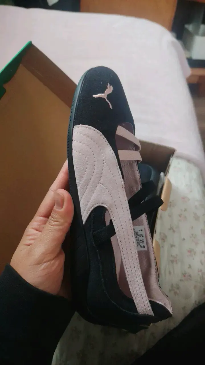 Zapatillas Puma Speedcat Ballet Mujer Negro-Rosa - 4