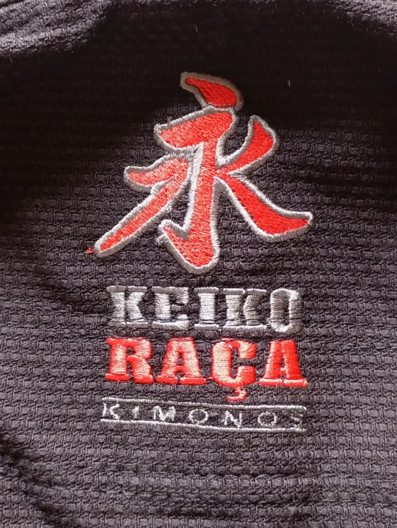 Kimono de Jiu-Jitsu Negro Keiko Ultra Light - 3