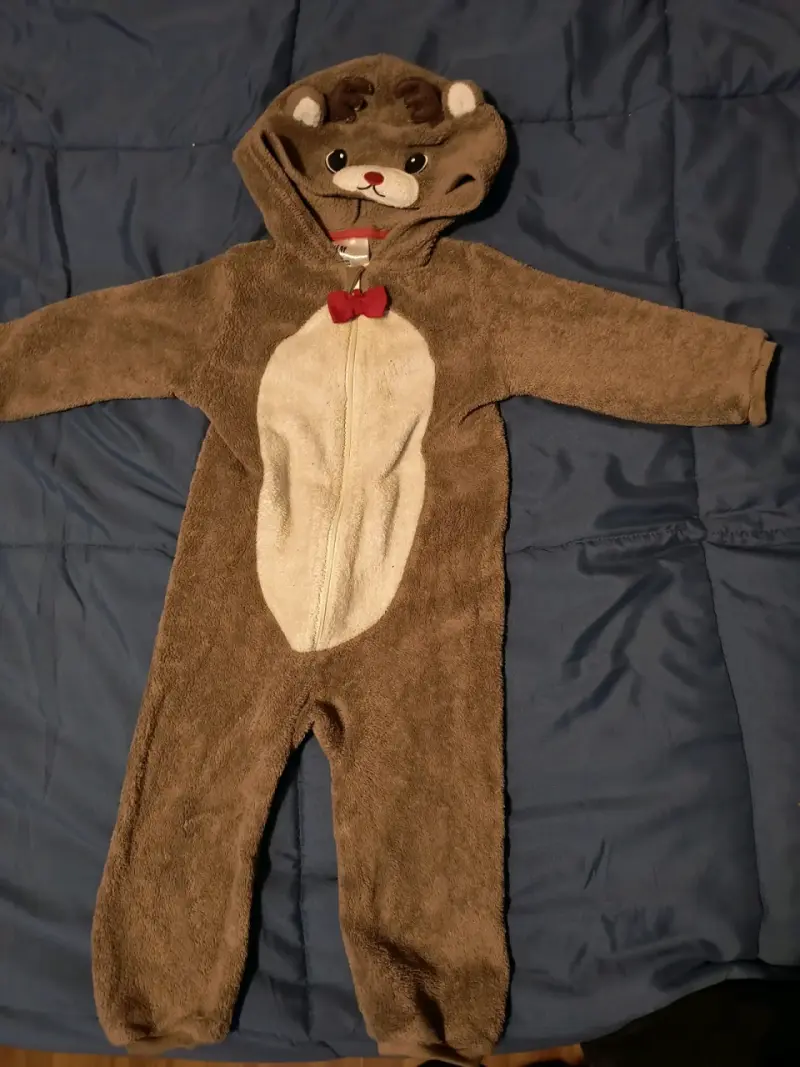 Pijama enterito de bebé, diseño de reno H&M - 1