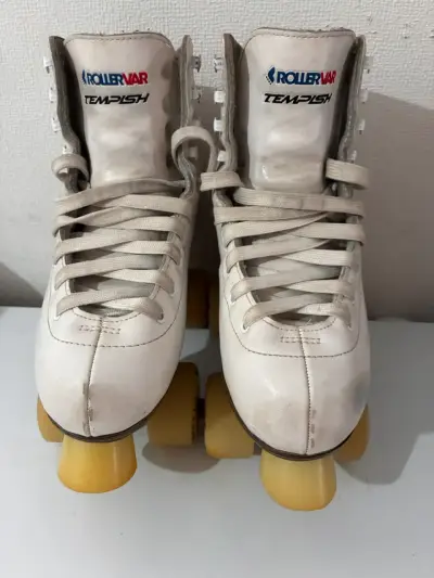 Patines de Cuatro Ruedas Roller Var Tempish Blancos - miniatura 1