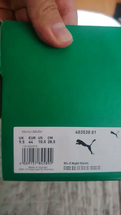 Zapatillas deportivas negras Puma RS-X Night Visio - miniatura 2