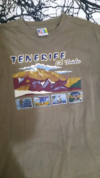 Polera Tenerife El Teide color caqui - miniatura 1