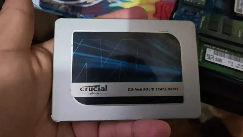 Disco Sata Crucial 500GB - 1