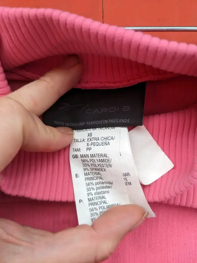 Top deportivo rosa sin mangas Reebok - 5