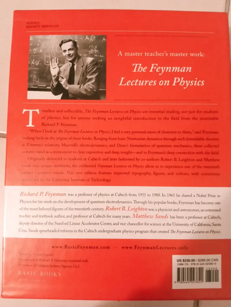Colección The Feynman Lectures/ Edición M - 3