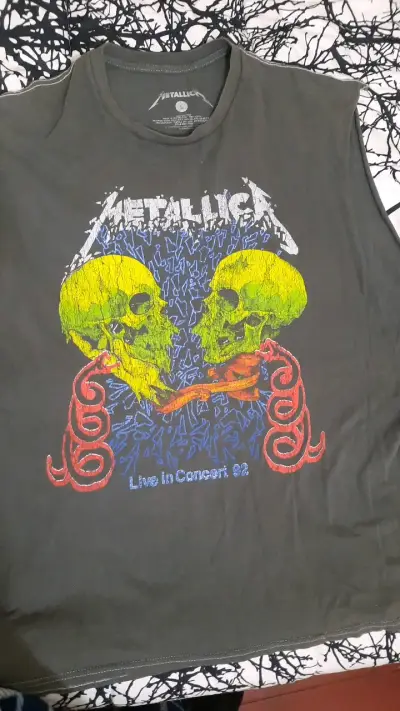Polera sin mangas Metallica Live in Concert 92 - miniatura 1