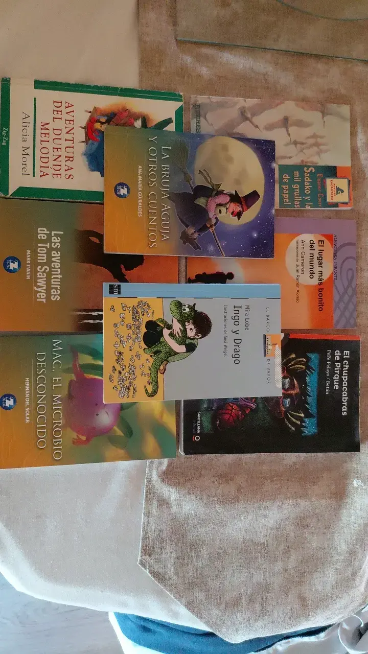 Lote de libros infantiles y juveniles plan lector